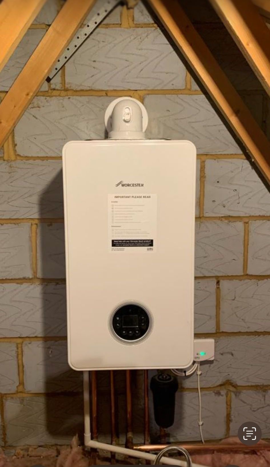 Domestic heating system